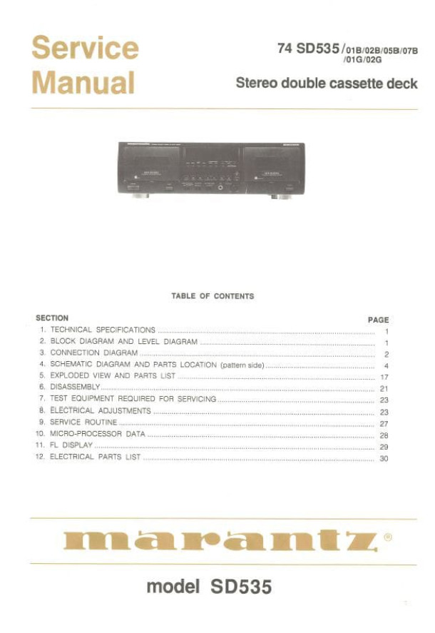 Model SD-535